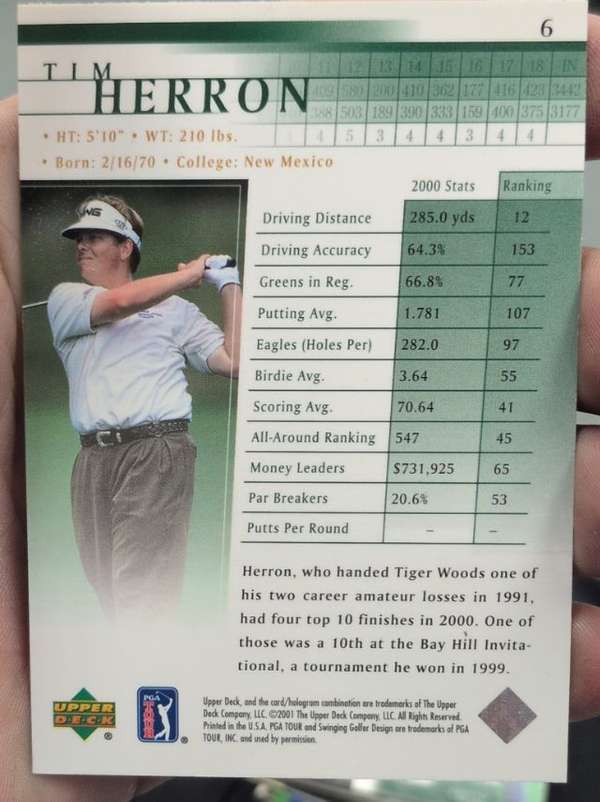 Card back