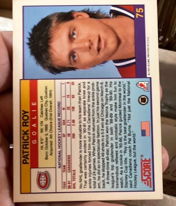 Card back