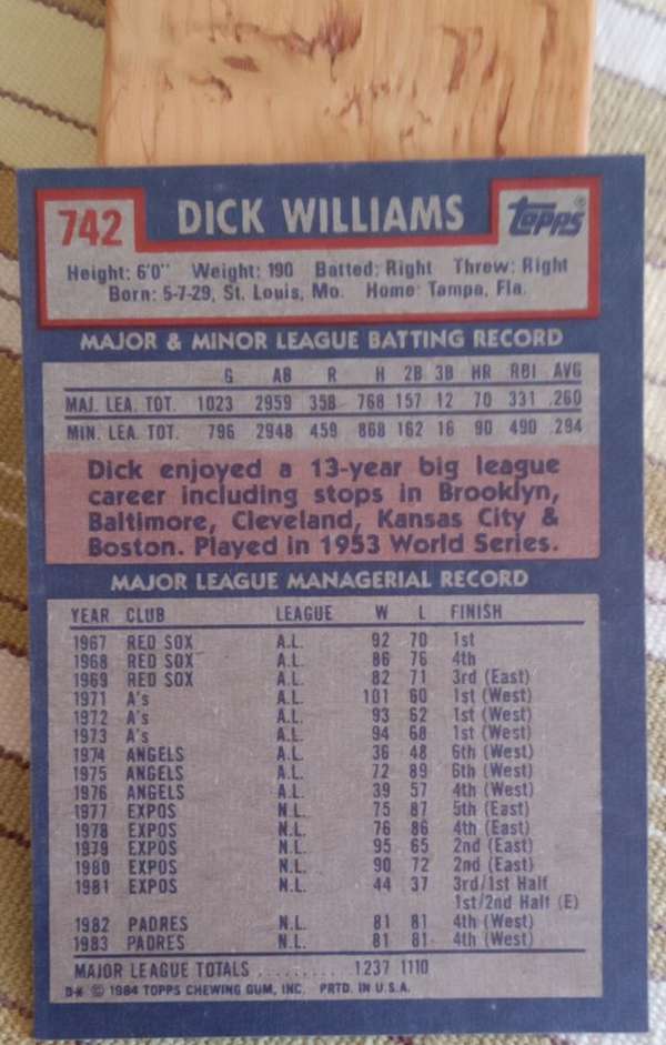 Card back