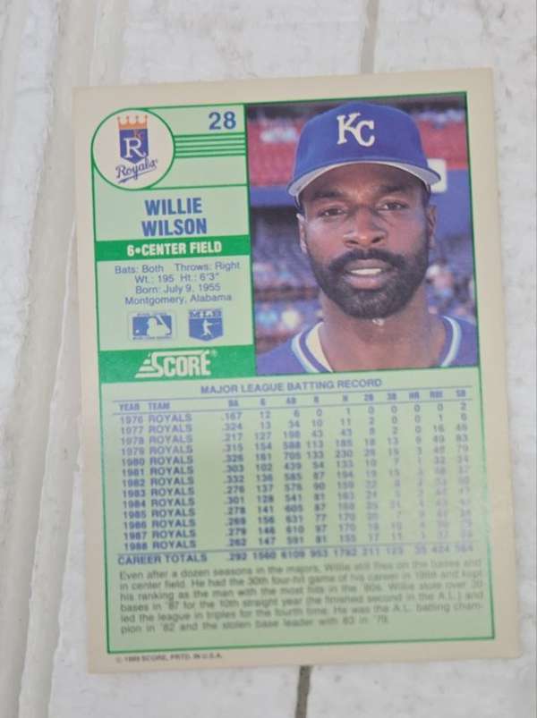 Card back