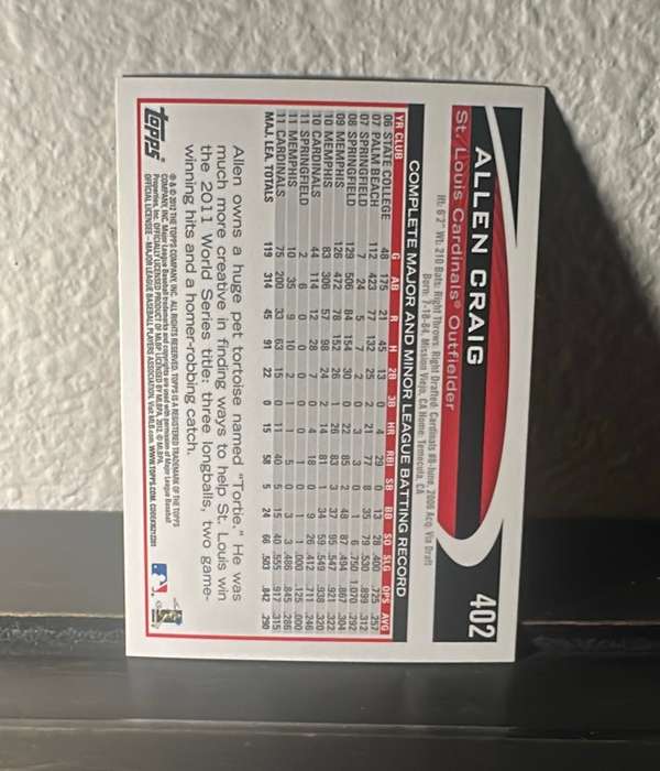 Card back