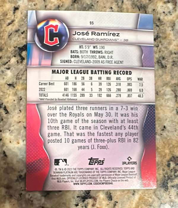 Card back