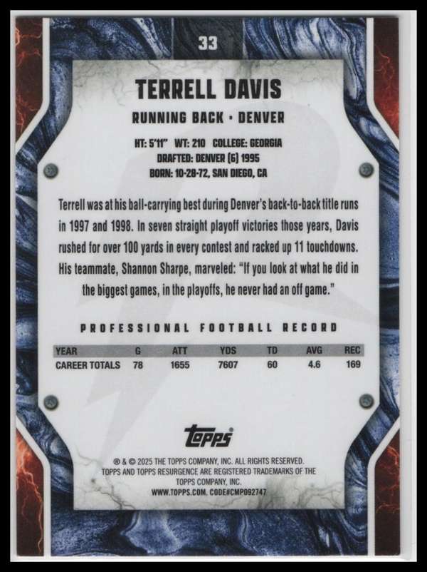 Card back