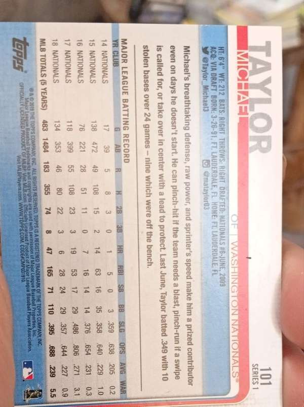 Card back