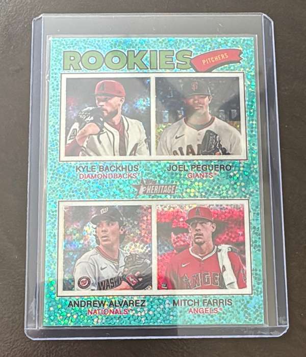 #393 2026 Rookie Pitchers (Kyle Backhus / Joel Peguero / Andrew Alvarez / Mitch Farris)