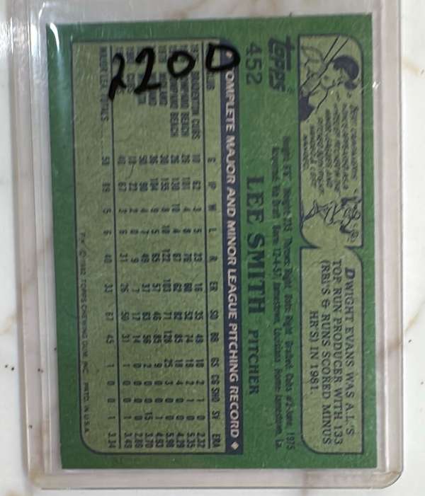 Card back