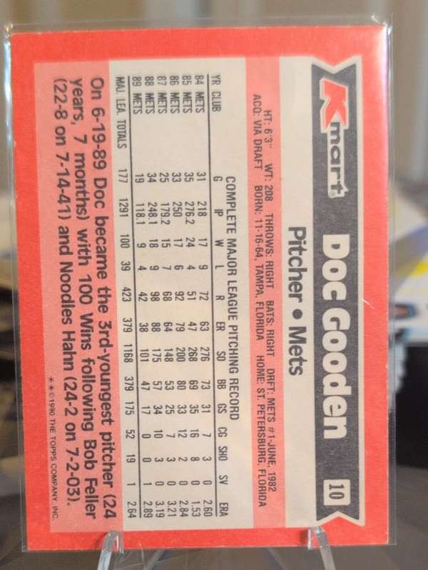 Card back