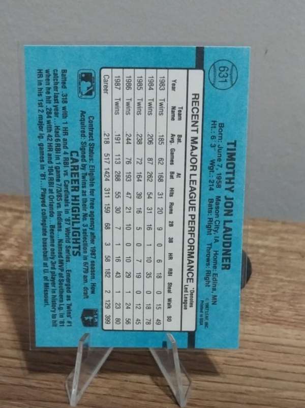 Card back