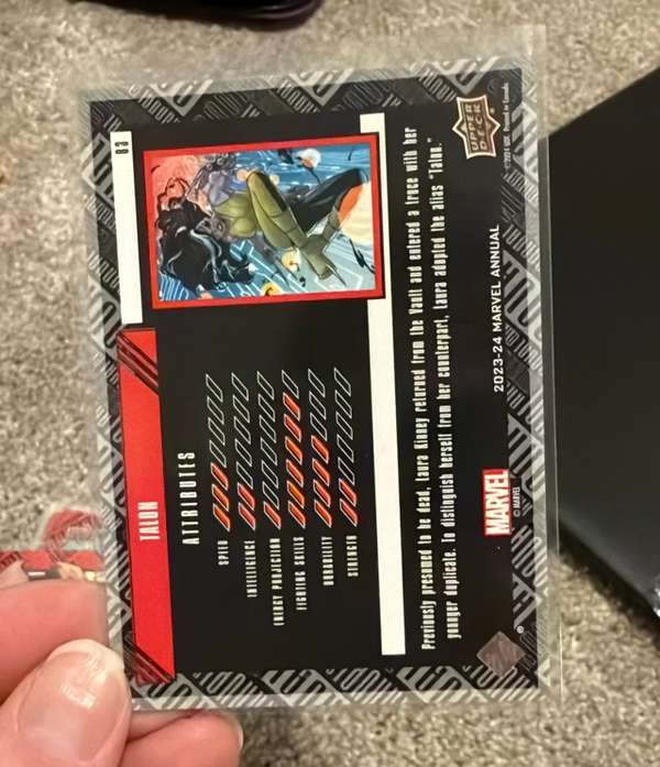 Card back