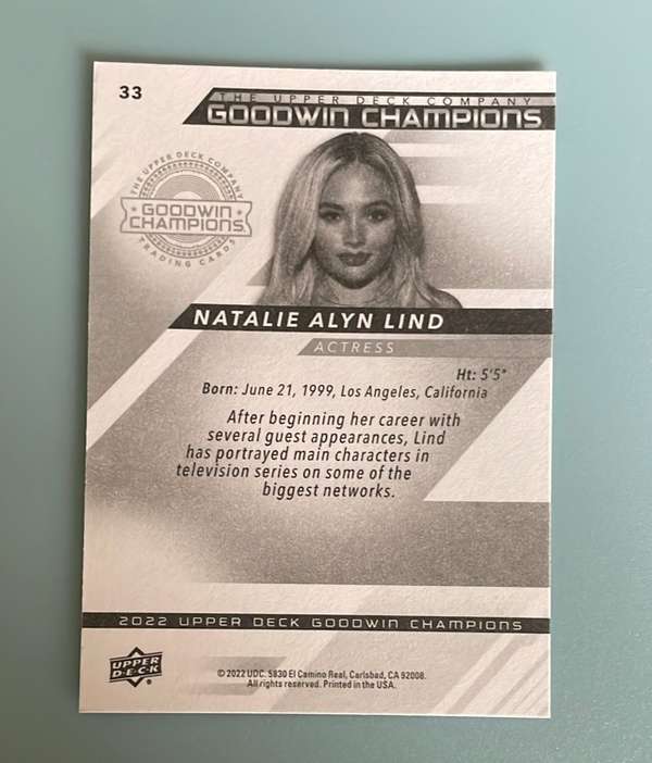 Card back
