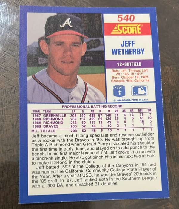 Card back