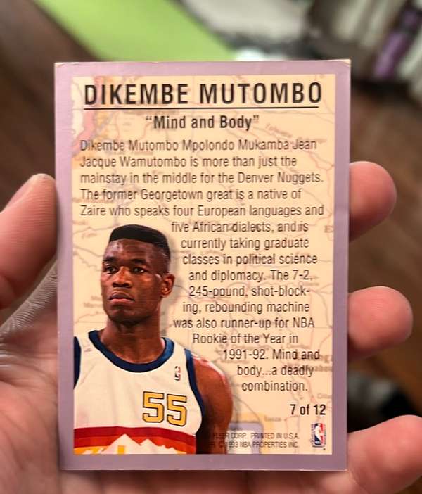 Card back