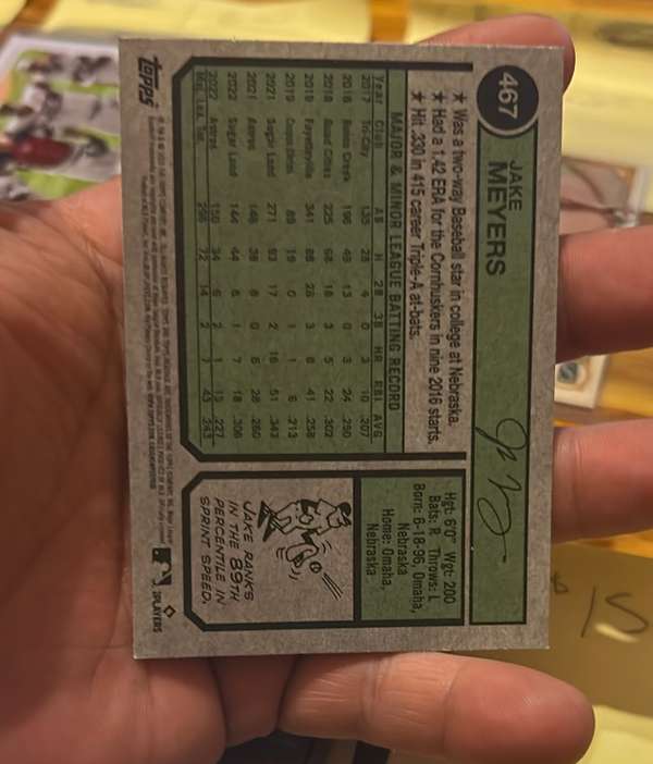 Card back