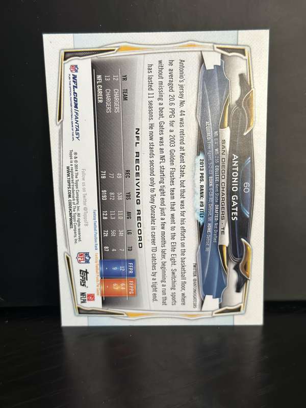 Card back