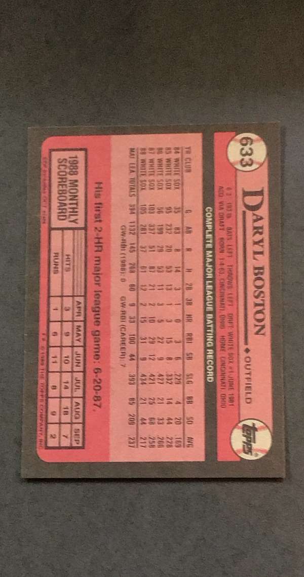 Card back