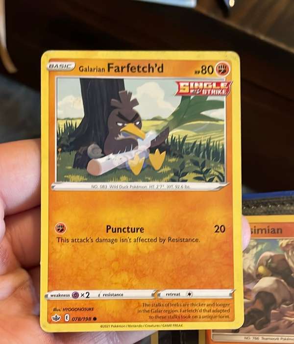 Galarian Farfetch'd