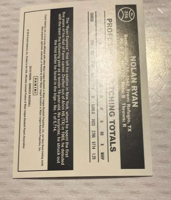 Card back