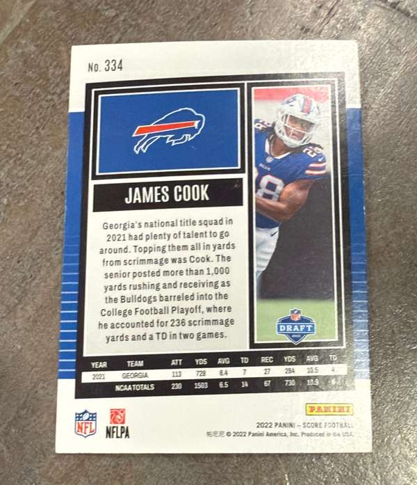 Card back