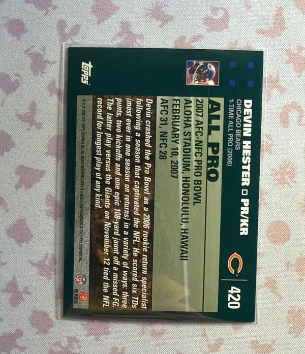 Card back