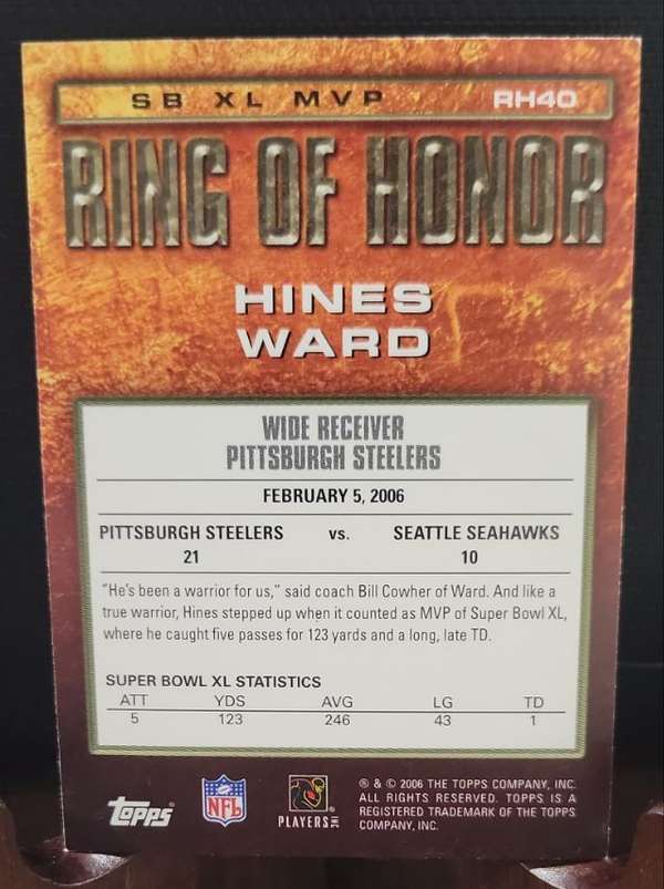 Card back