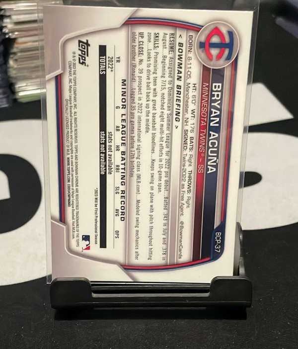 Card back