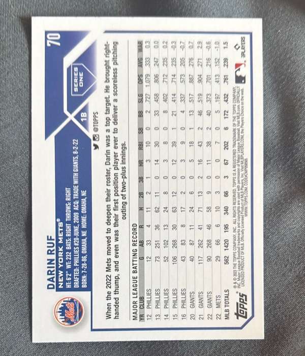 Card back