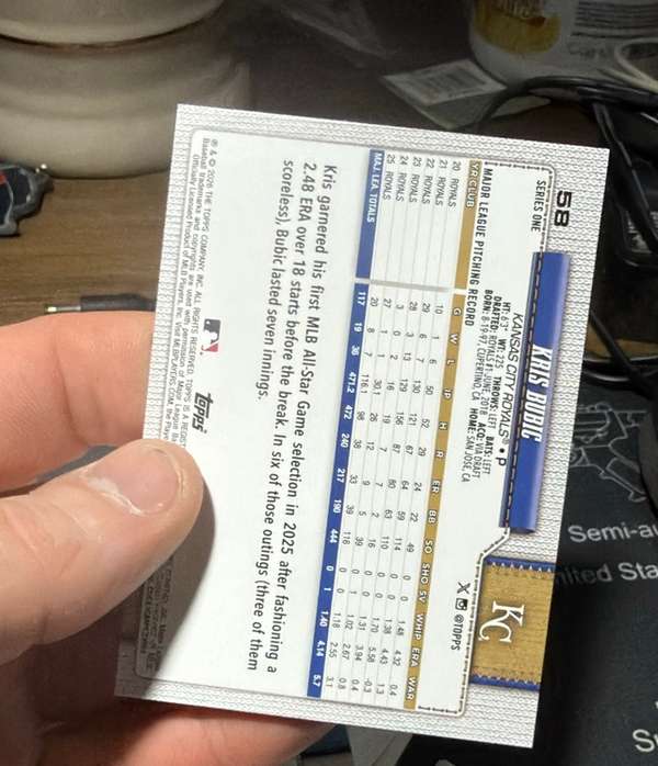 Card back