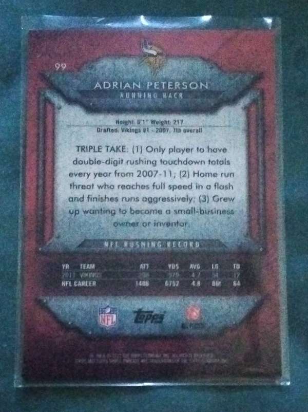 Card back