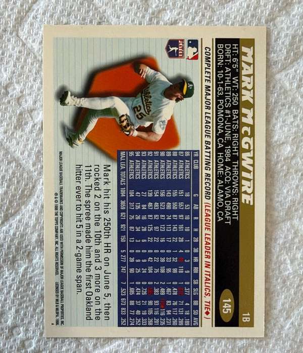 Card back