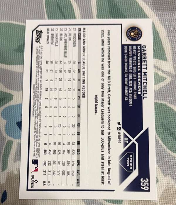Card back