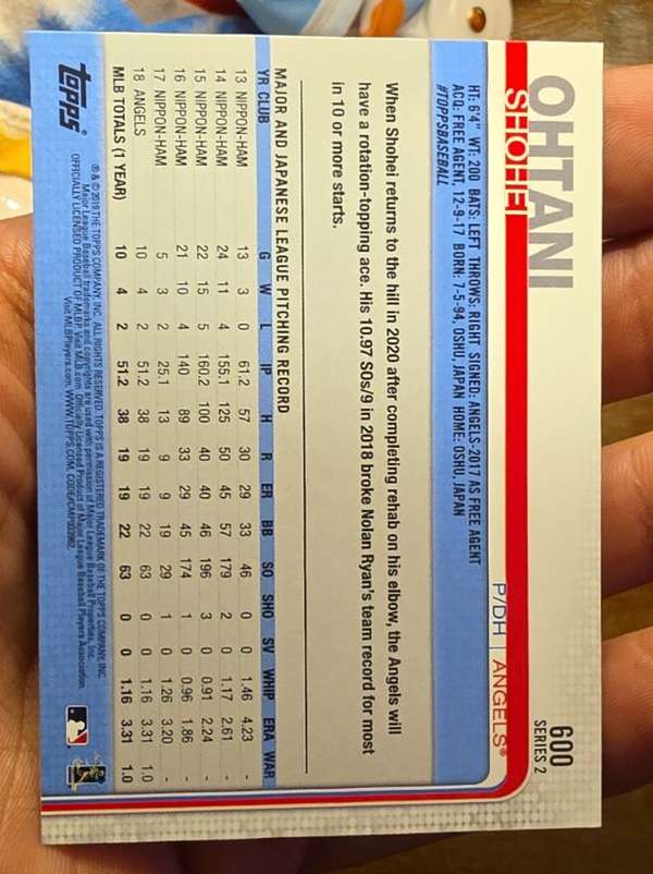 Card back