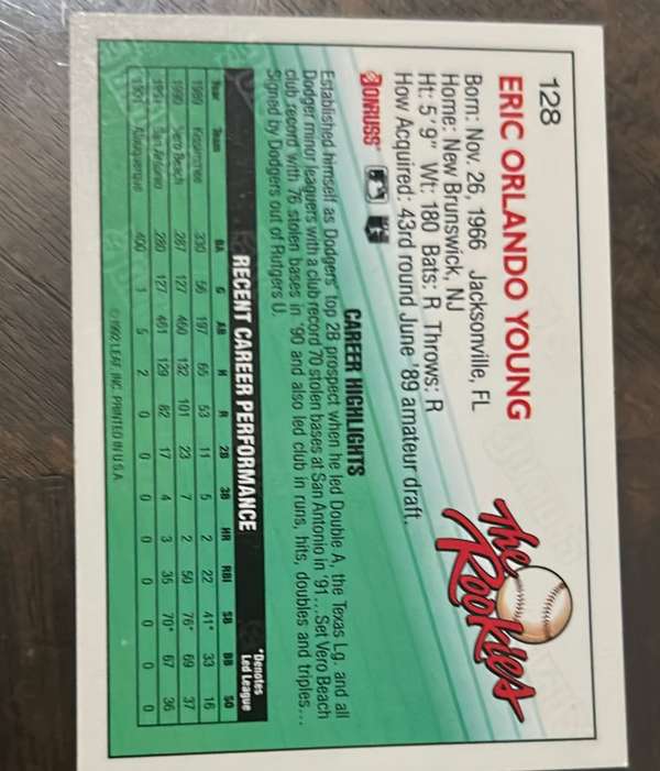 Card back