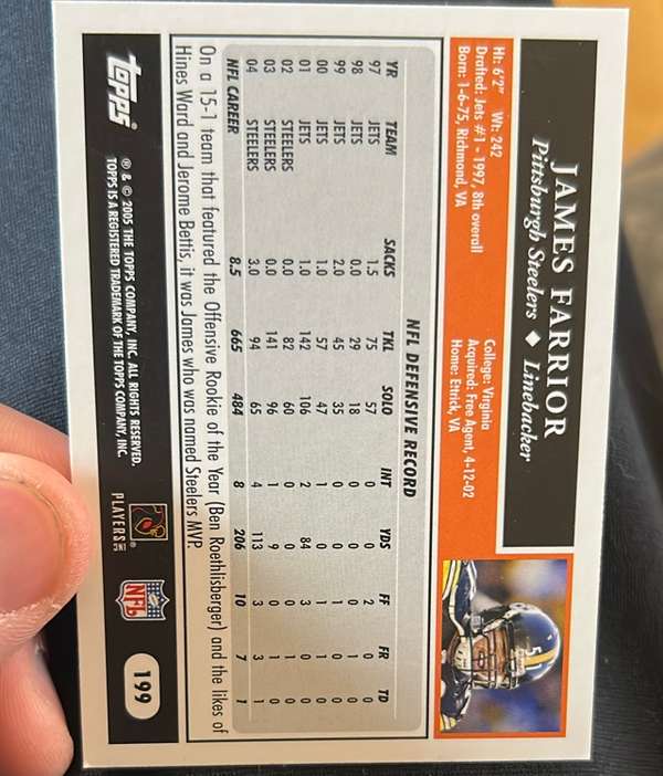 Card back