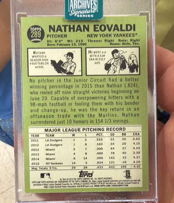 Card back