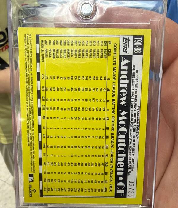 Card back