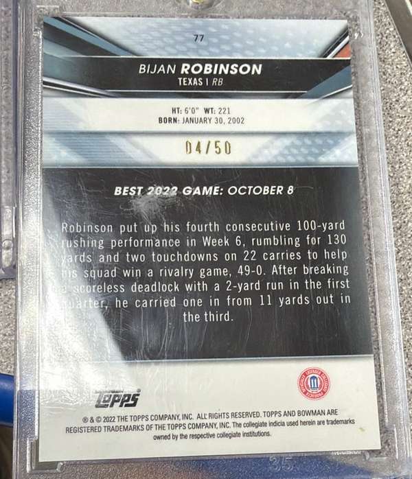 Card back