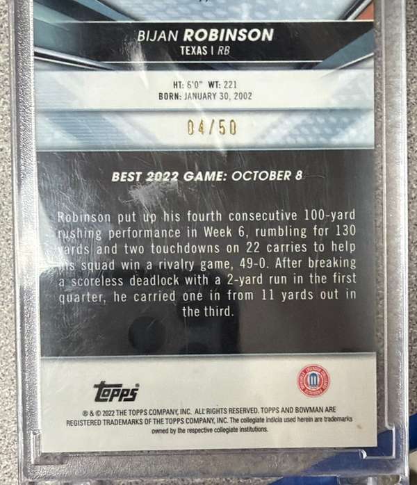 Card back