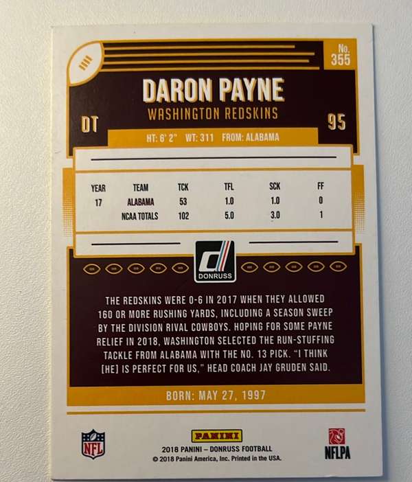 Card back