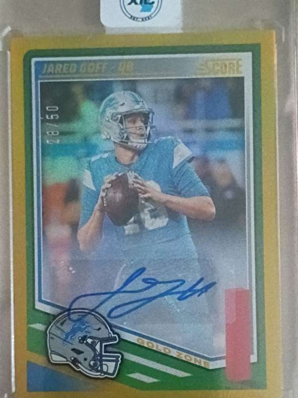 Jared Goff Gold /50