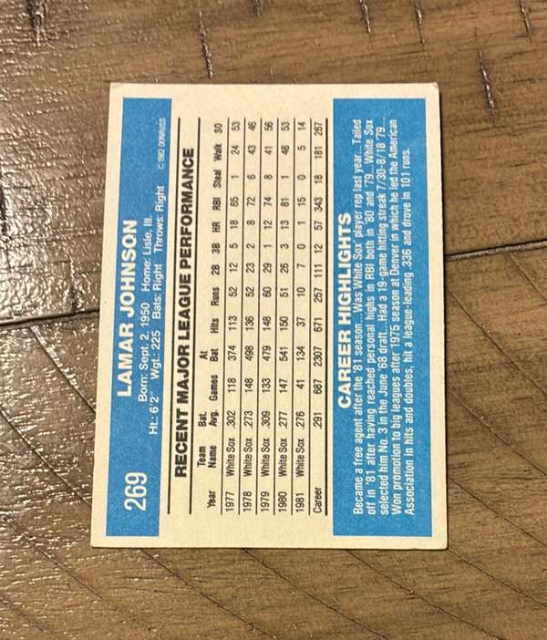 Card back