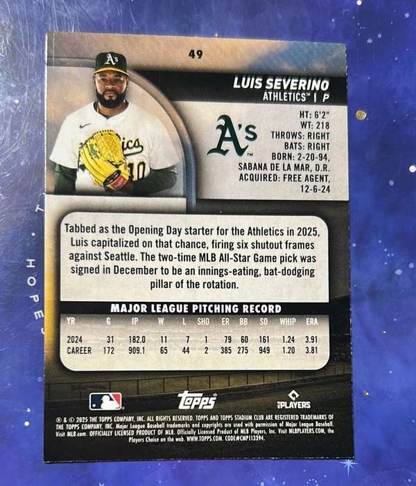 Card back
