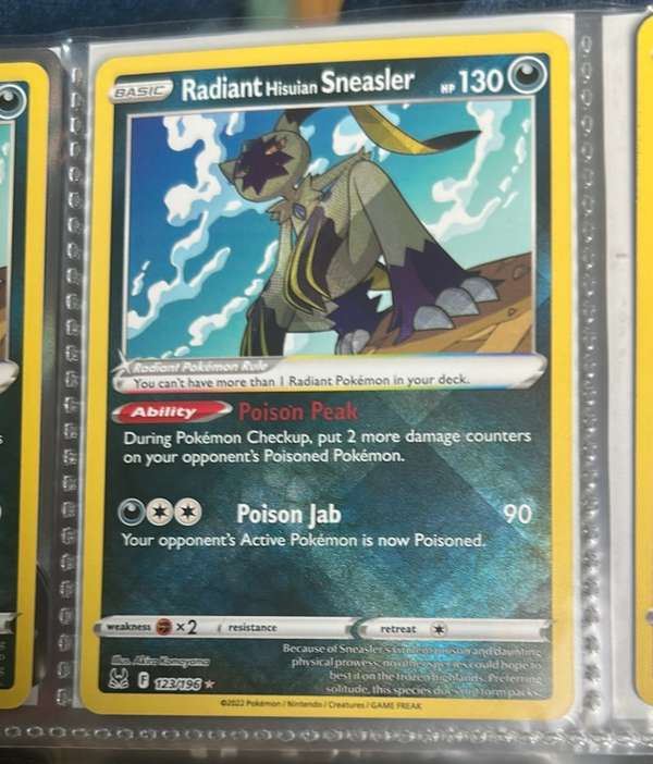 Radiant Hisuian Sneasler