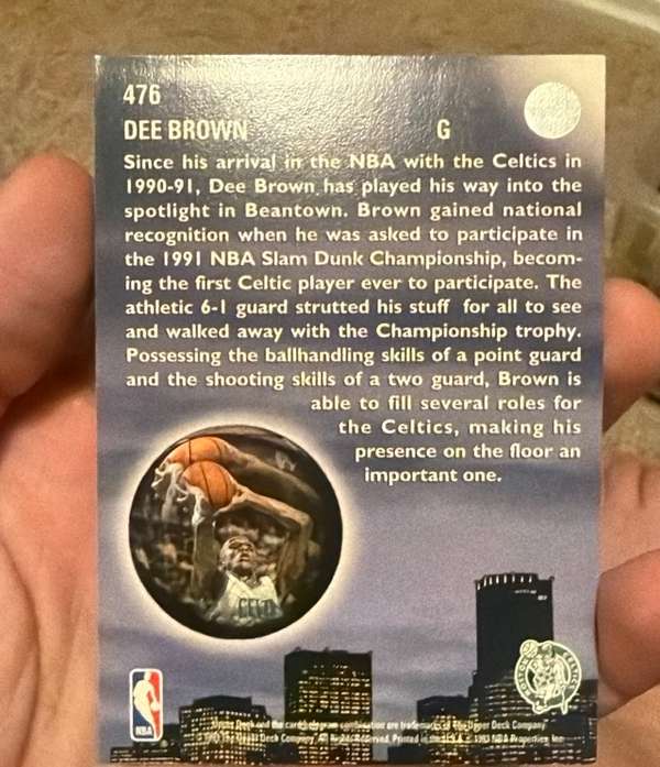 Card back