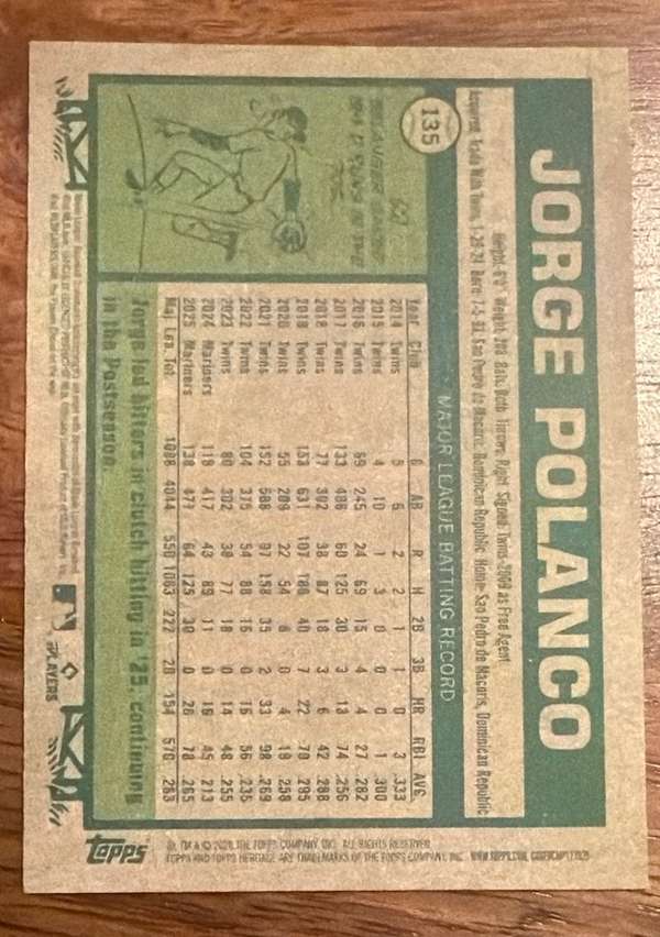 Card back