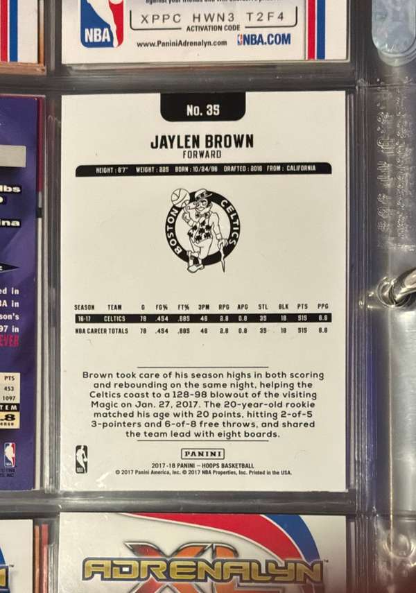 Card back