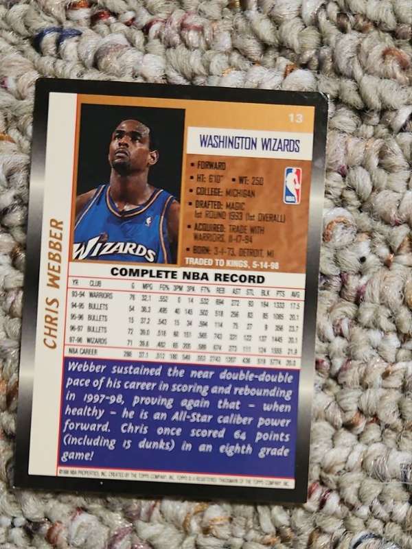 Card back