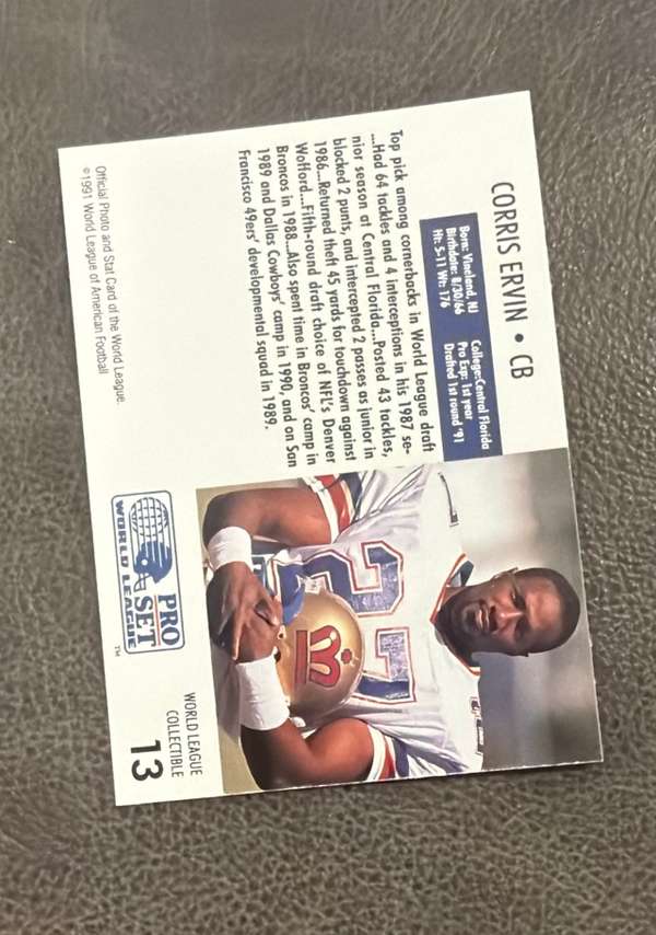 Card back