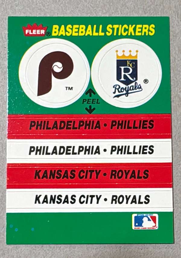 Philadelphia Phillies / Kansas City Royals