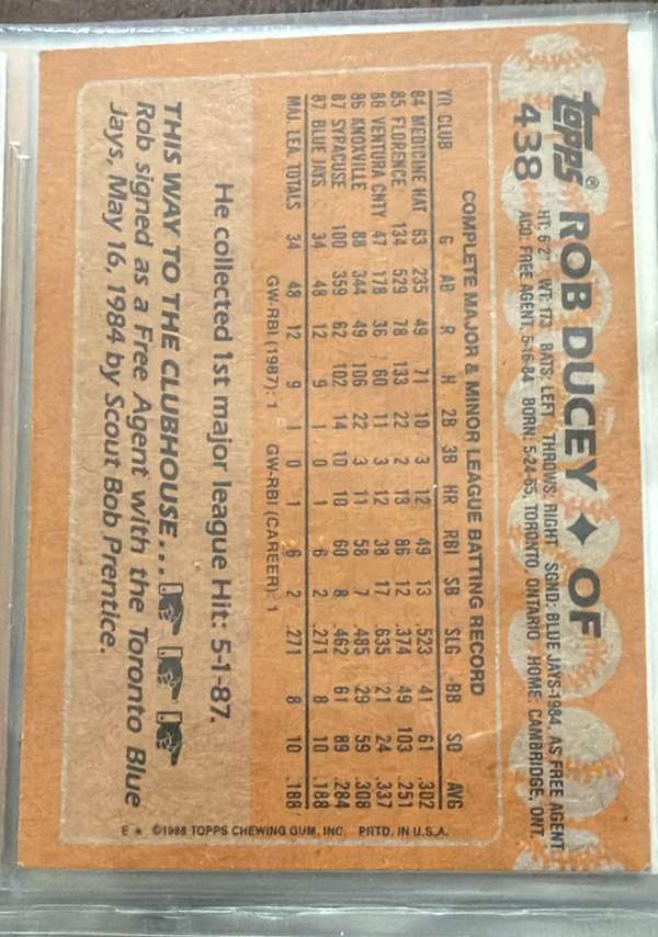 Card back