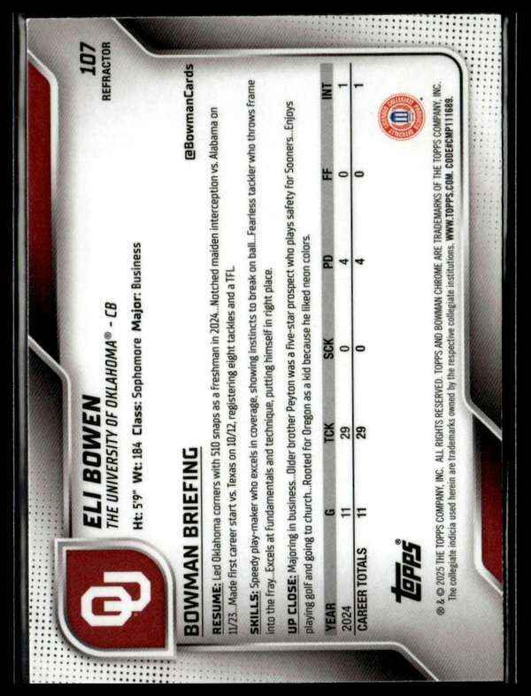 Card back